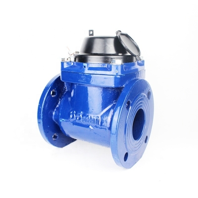 4 Inch Cast Iron Body Woltman Water Meter Flow Meters