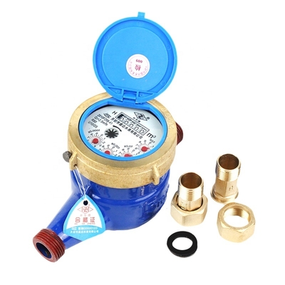 DN15 Multi Jet Wet or Dry Type Water Meter Manufacture