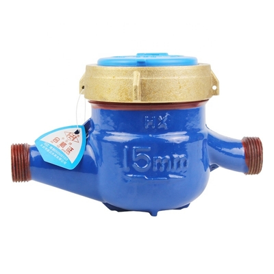 DN15 Multi Jet Wet or Dry Type Water Meter Manufacture