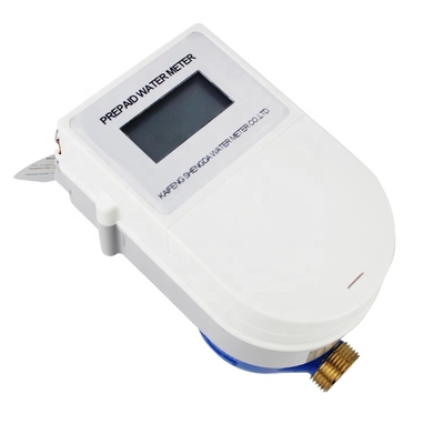 RF IC Card Intelligent Prepaid Water Meter with Software