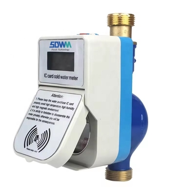 Smart Prepaid Meter Software Not Blue Tooth Water Meter 9001 with Auto Shut off