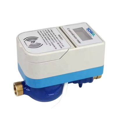 Smart Prepaid Meter Software Not Blue Tooth Water Meter 9001 with Auto Shut off
