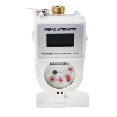 Kaifeng Shengda un Line Digital Domestic 3/4 Inch Water Flow Meter Swipe with Card