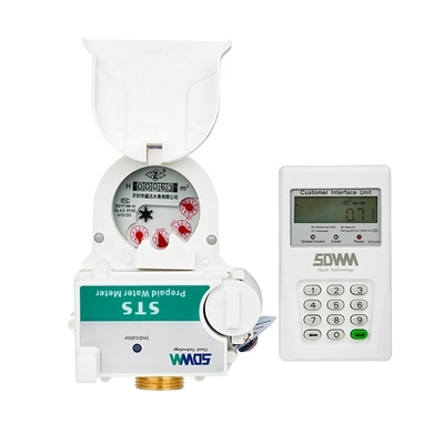 IC Card Gprs Split Keypad Sts Prepaid Water Flow Meter System Tap Supplier Cheap Price