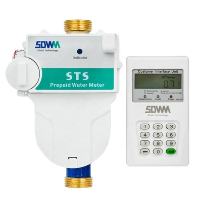 IC Card Gprs Split Keypad Sts Prepaid Water Flow Meter System Tap Supplier Cheap Price